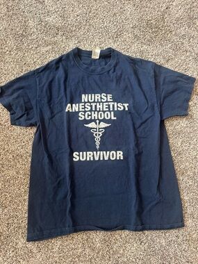 Gildan Navy Nurse Anesthetist School Survivor Tee
